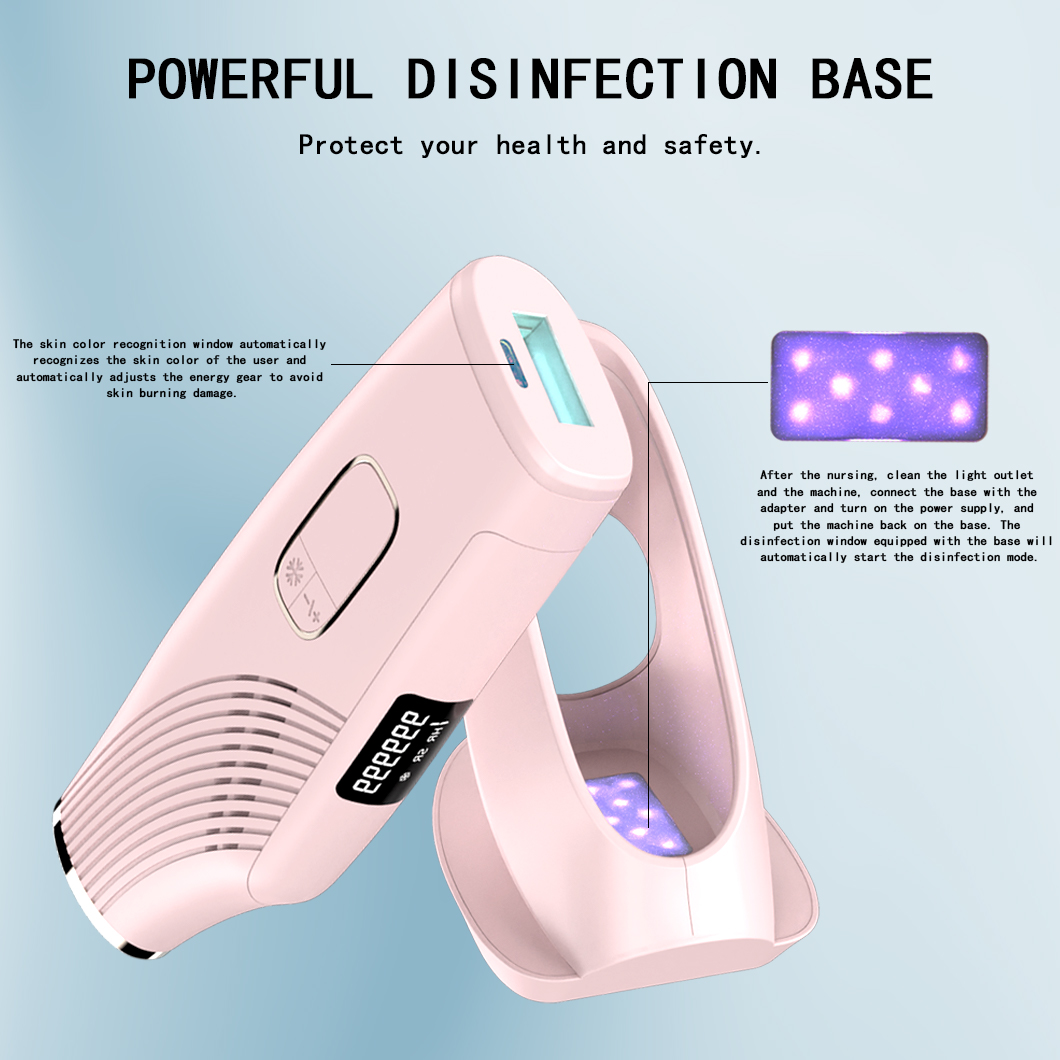 2025 Hot Selling Full Body Handheld At-home Painless Permanent Ipl Machine Depilator Light Laser Hair Removal Device