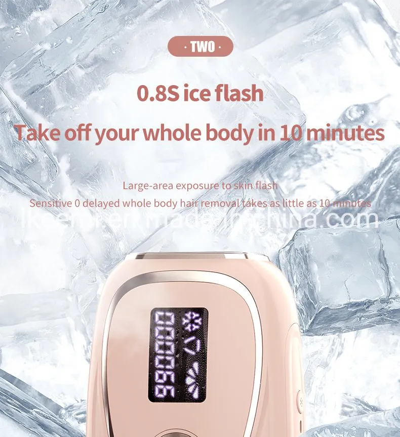 IPL Hair Removal Device Result