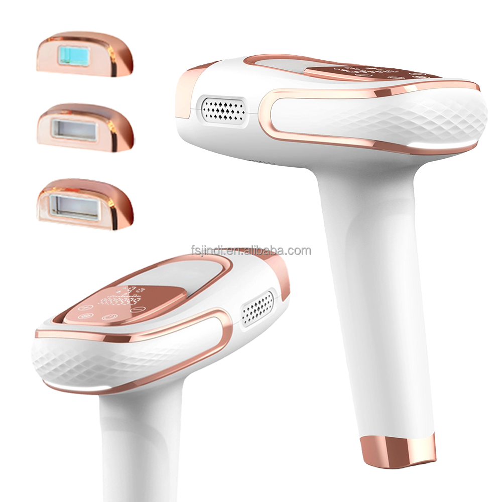 Private Labeling Ice-Cooling Cordless IPL Machine with Skin Rejuvenation Intelligent Ultrafast Laser Hair Removal Device at Home