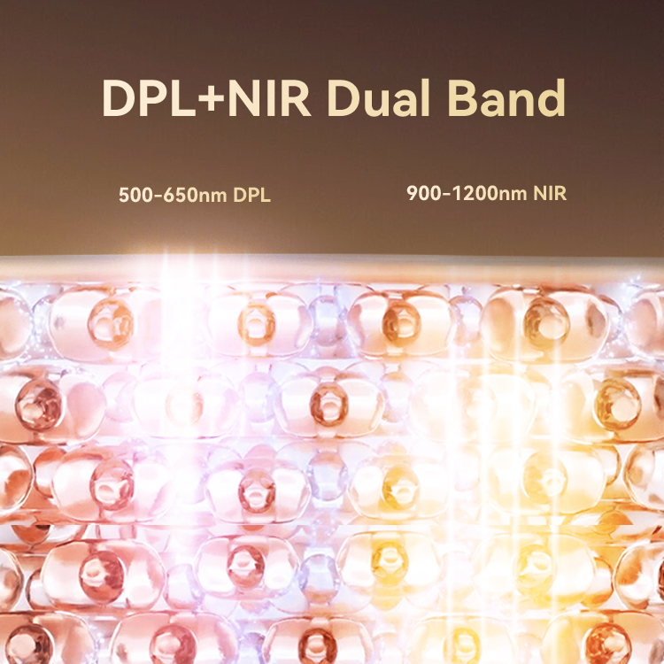 Professional High Quality Milk Light Beauty Device DPL NIR 500nm 1200nm Face And Full Body Skincare Equipment For Home Use