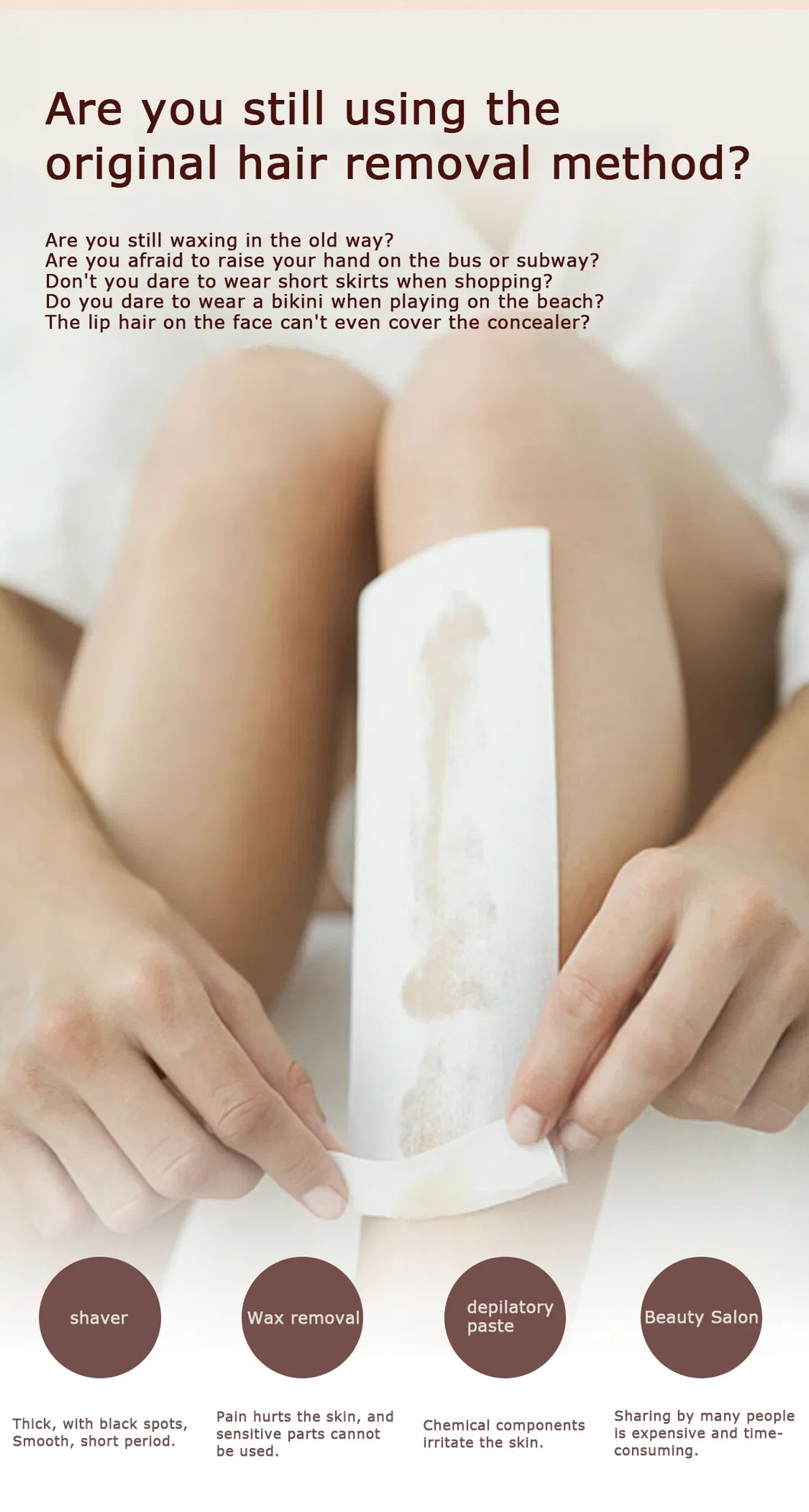 Professional Portable Permanent IPL Ice Hair Removal