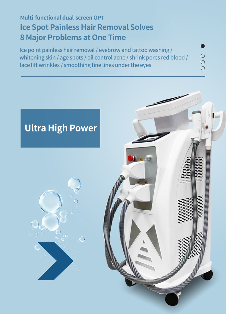 Permanent Hair Removal Equipment Hair Removal Machine Skin Rejuvenation Permanent Hair and Tattoo Removal Machine