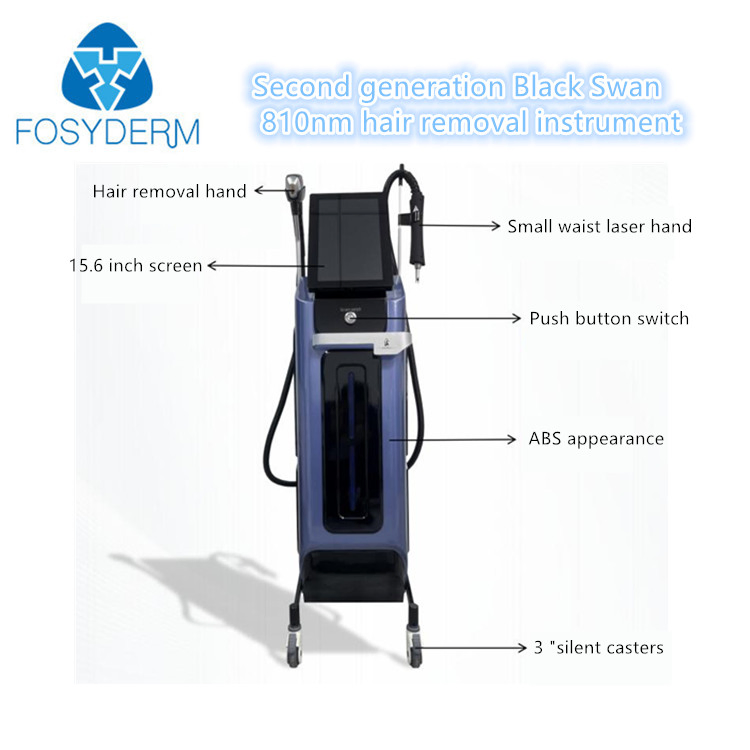 Black Swan Laser Hair Removal Machine Laser Tattoo Removing for Facial Body