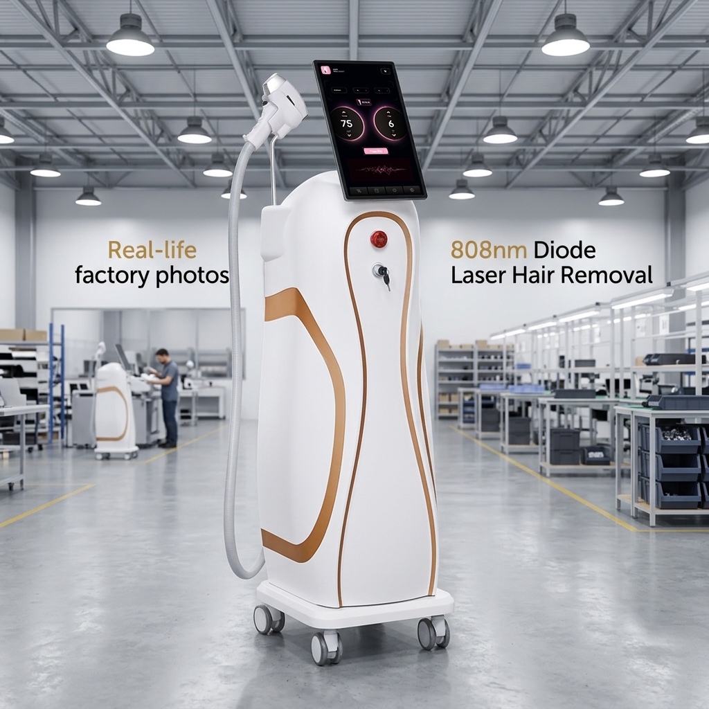 2026 New High Power Medical Grade 808nm Diode Laser 5 Wavelength CE Certified Factory Price Hair Removal Machine For Salon Use