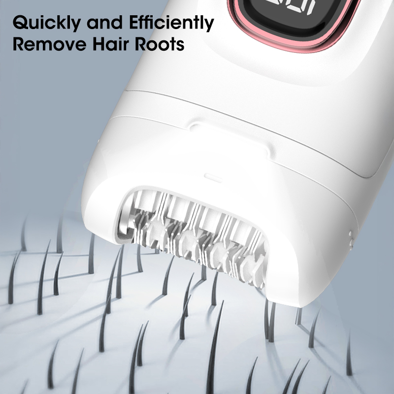 Lanumi 956 5 in 1 Electric Epilator Lady Shaver IPX7 Waterproof 800mAh Double Headed Shaver Razors Electrics Bikini Trimmer