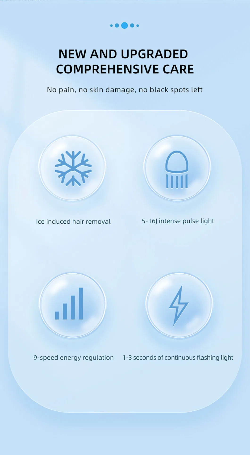 Customization OEM Manual Flash Handle IPL Laser Hair Removal Appliances Epilator Machine