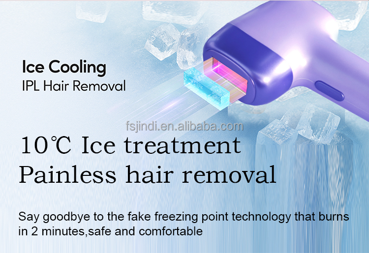 IPL Ice Cooling Hair Remover Details