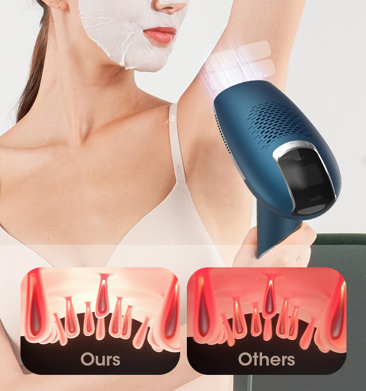 Home Beauty Device IPL Laser Hair Removal Machine Painless Professional IPL Hair Removal Laser Machine for Face Bikini