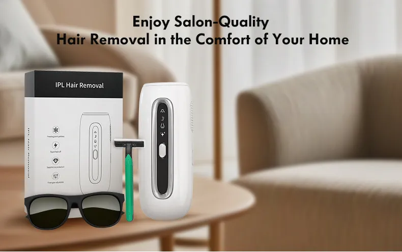 IPL Hair Removal Device Portable Laser Hair Removal for Home & Salon