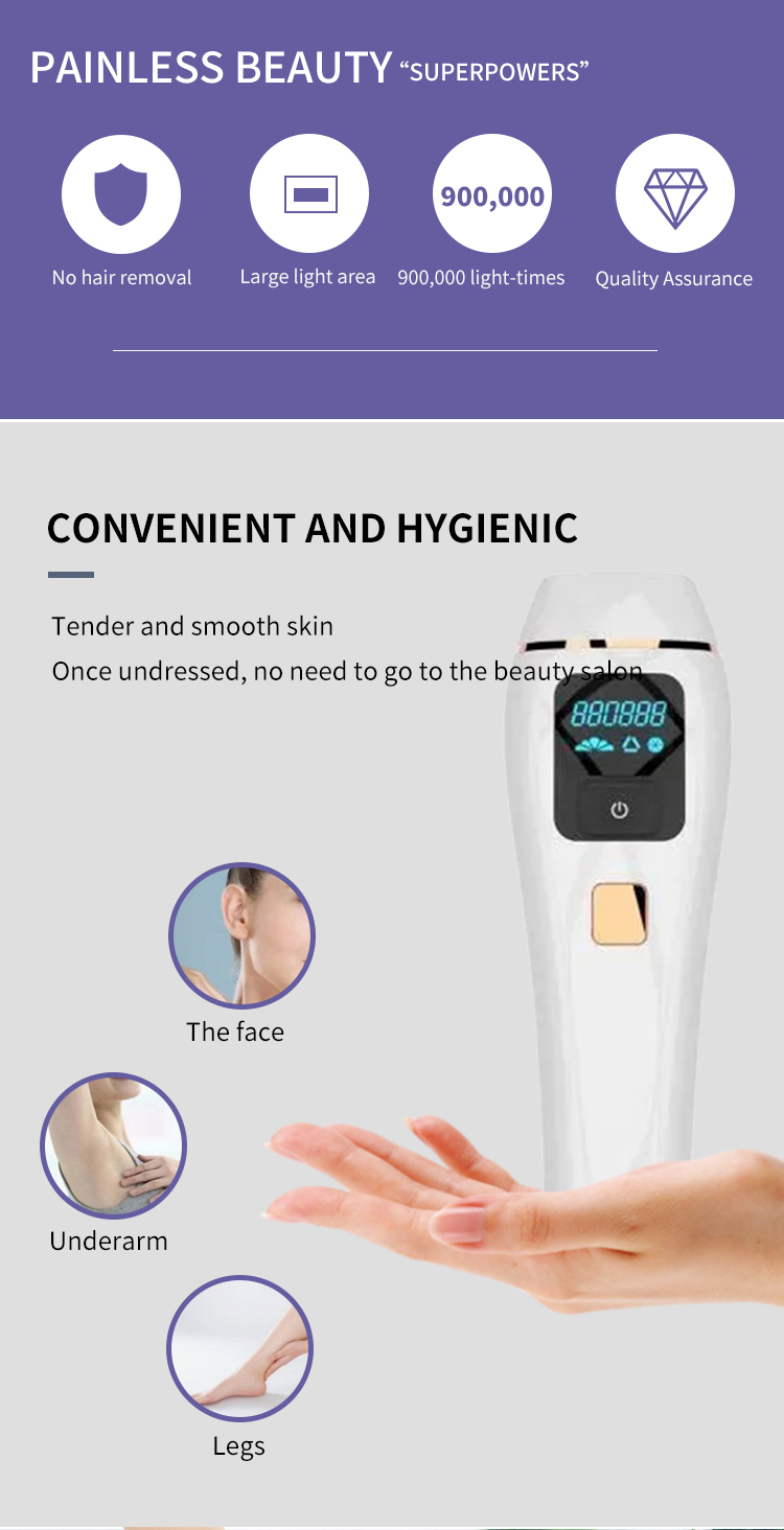 IPL Hair Removal Device Features
