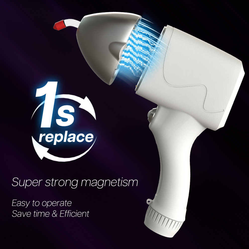 2025 New Non-Crystal 808Nm Diode Laser Hair Removal 4 Wavelength 755 808 940 1064nm Diode Laser Hair Removal Machine