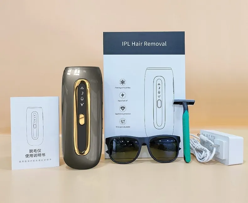 Wireless Portable IPL Hair Removal Device Pain-Free Home Laser Hair Removal