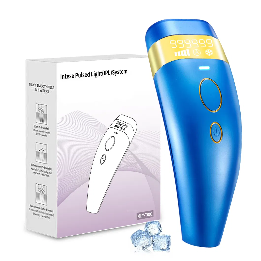 Permanently Hair Removal Epilator Ice Cooling Painless IPL Laser Hair Removal