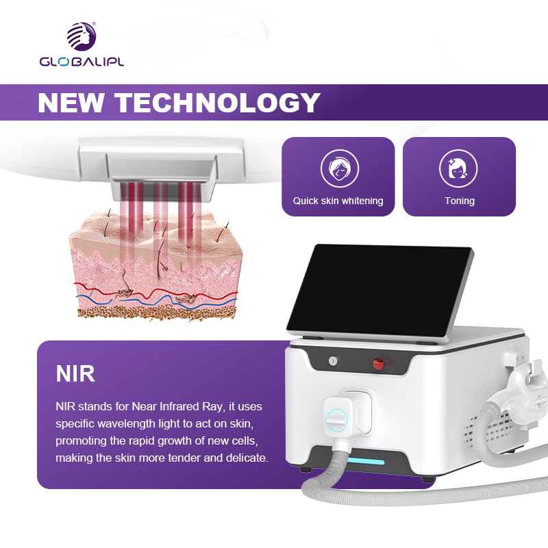 IPL Hair Removal Equipment Portable Intense Pulsed Light Depilator Dpl Vascular Removal Skin Rejuvenation Beauty Device