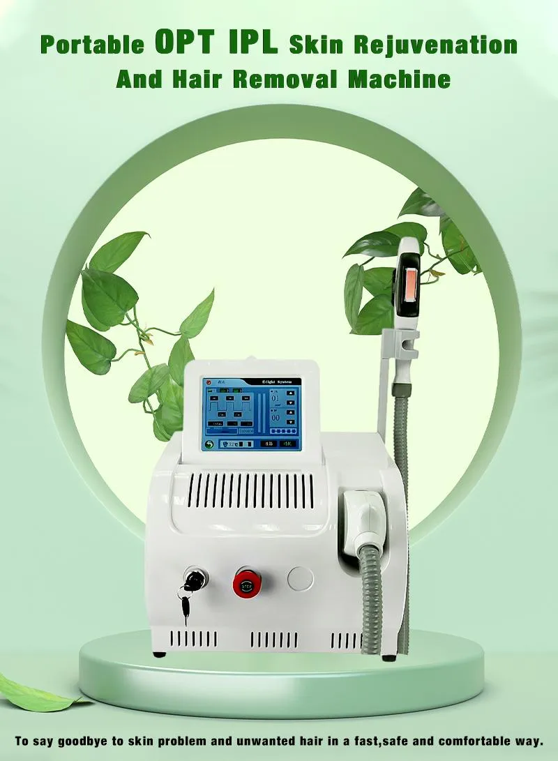 Multifunctional 3 Filters Skin Rejuvenation and Firm Permanent IPL Hair Removal Device Portable