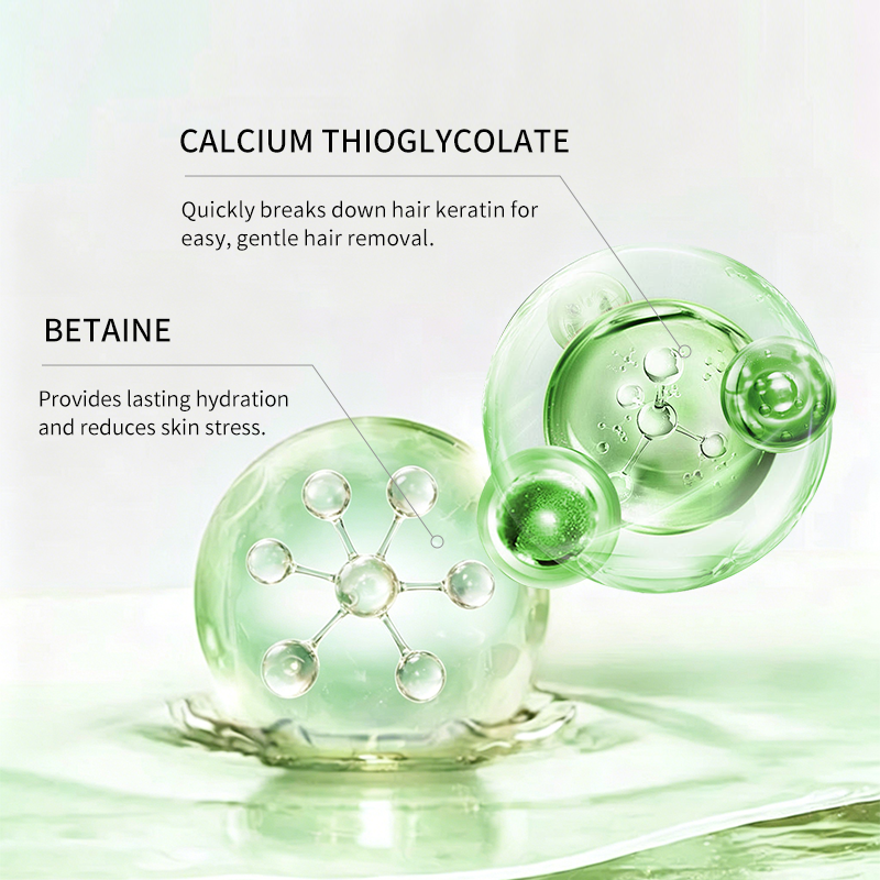 Clear Skin Moisturizing Hair Removal Cream Gentle Body Hair Remover For Arms Legs Underarms Hands Hydrating Non-Irritating
