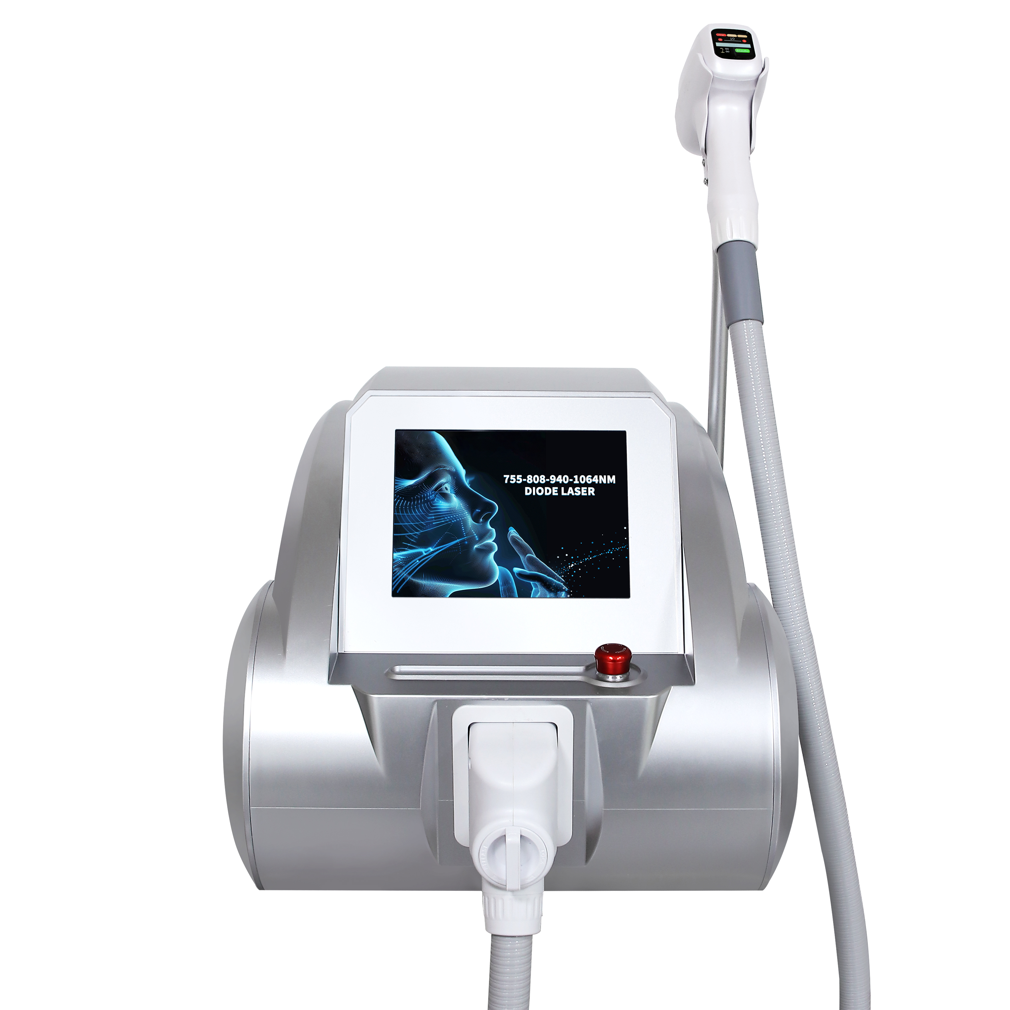Professional Diode Laser Hair Removal Machine 4 Waves 755 808 940nm 1064nm Permanent Painless Skin Rejuvenation Beauty Device