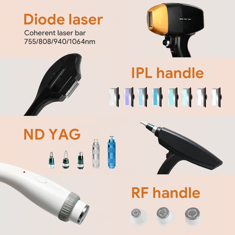 Smart Diode Laser Hair Removal laser beauty equipment Solving System Failure Issues for Hair Removal &amp; Skin Rejuvenation