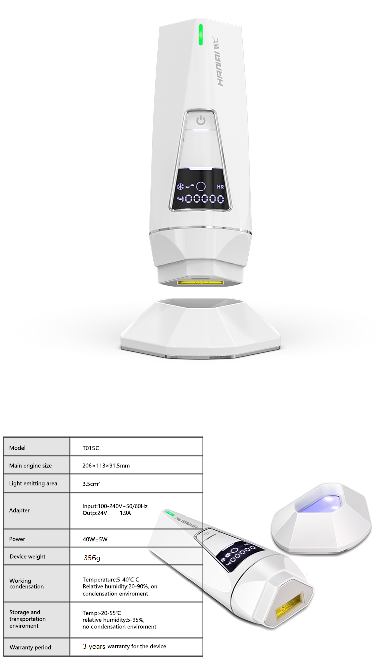 IPL Device display 2