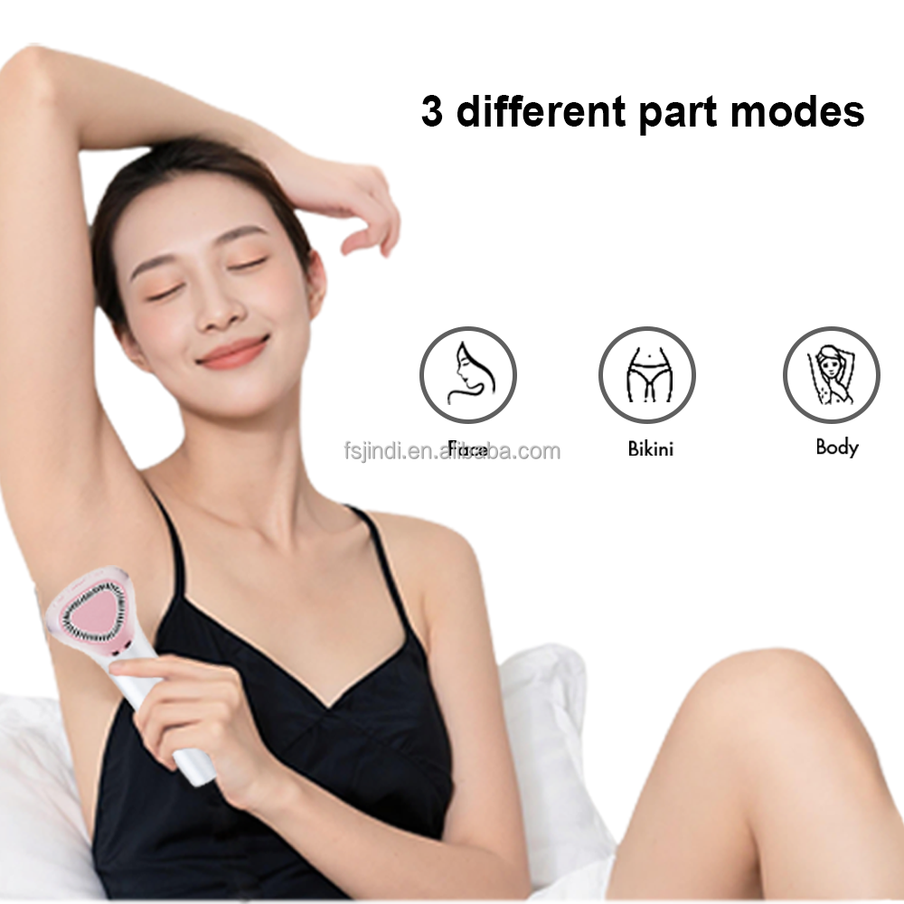 Cordless JD-TM036 Series IPL Hair Removal with Automatic Skin Tone Sensor 999,999 Light Pulses Wireless Laser Depilador