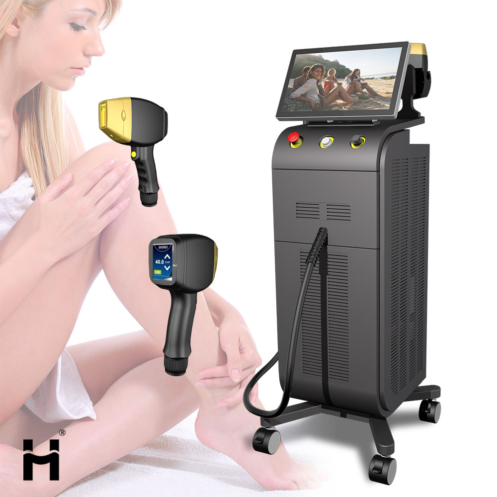 510K TUV CE ROHS MDSAP Ice High Power 1600-2000W 3 Waves 755 808 1064nm Hair Removal Beauty Salon Equipment Price