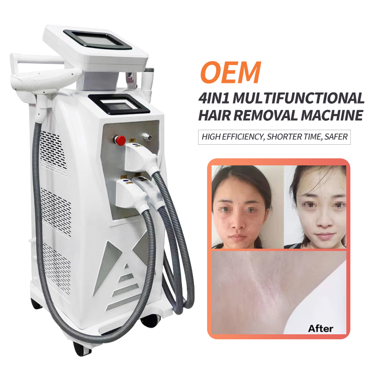 Permanent Hair Removal Equipment Hair Removal Machine Skin Rejuvenation Permanent Hair and Tattoo Removal Machine