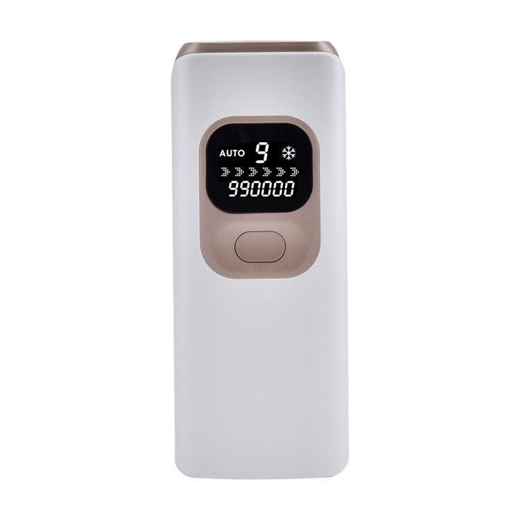 At-home Skin Tone Sensor Ice Cooling Intense Pulsed Light (IPL) Hair Removal System for Visible and Permanent Hair Reduction