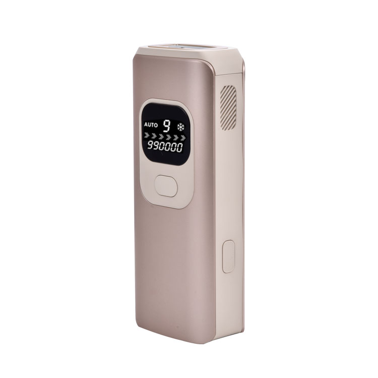 At-home Skin Tone Sensor Ice Cooling Intense Pulsed Light (IPL) Hair Removal System for Visible and Permanent Hair Reduction