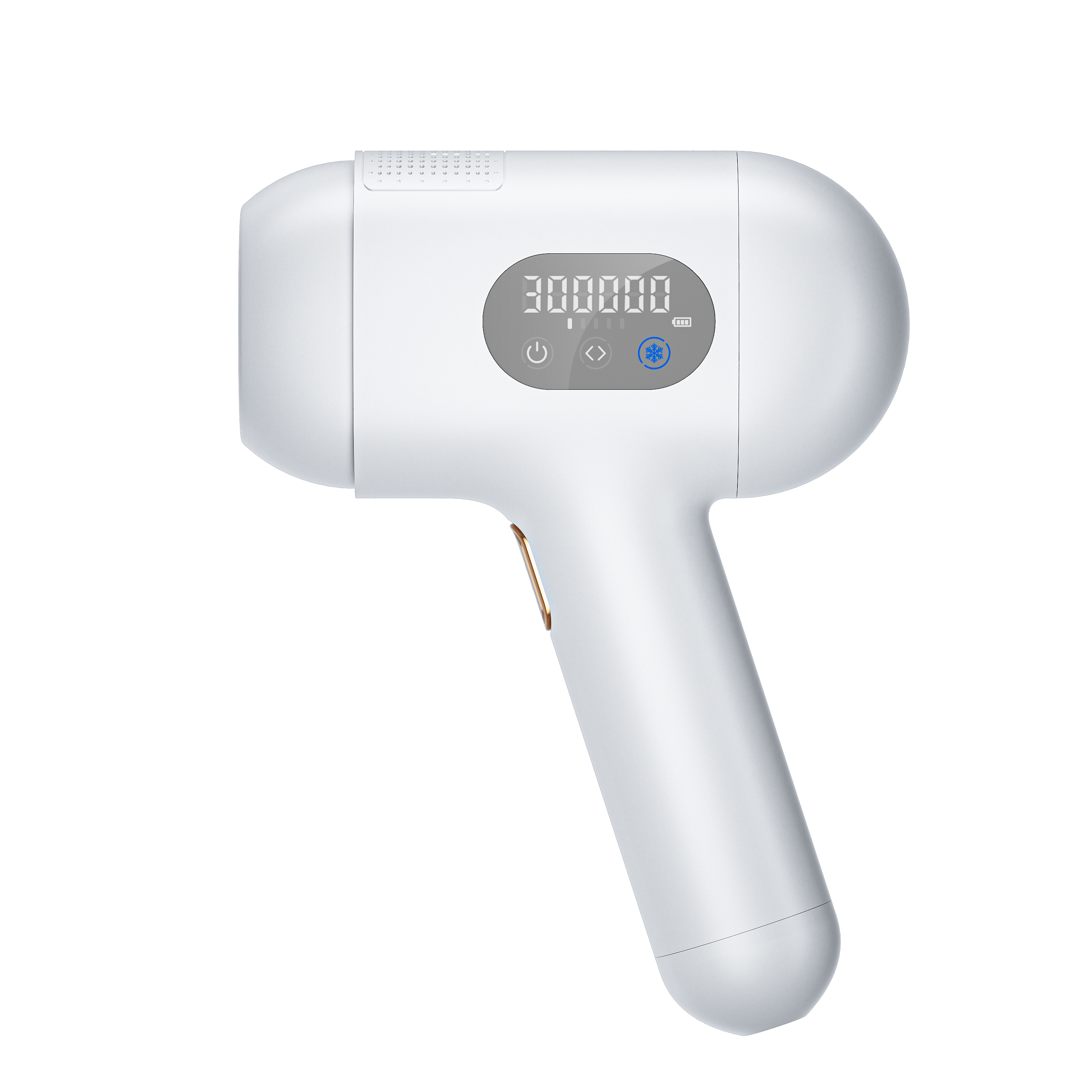 Qizhe IPL-008 48W Handheld Sapphire Ice Cooling Laser Hair Removal Device for Home Use Armpit &amp; Face US Plug