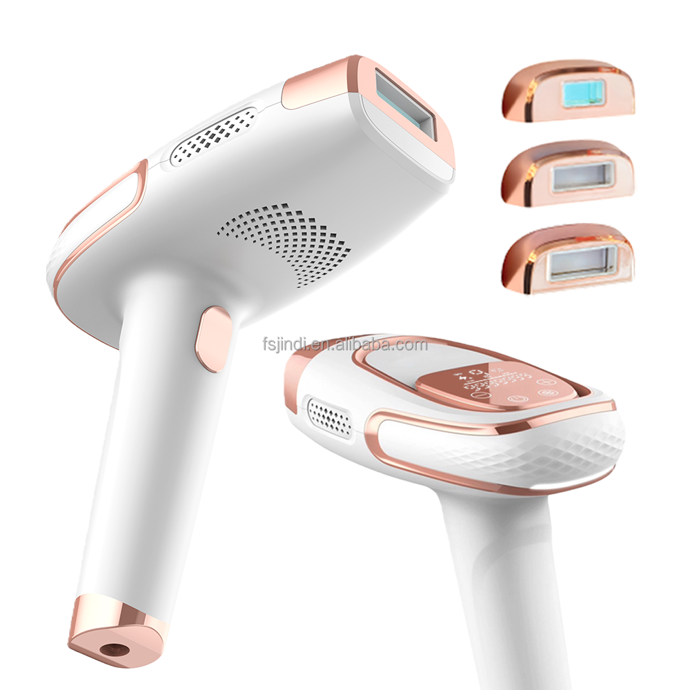 Cordless Electric Wireless Rechargeable Professional IPL Laser Epilator with Ice Cooling Feature Women Laser Hair Removal Device