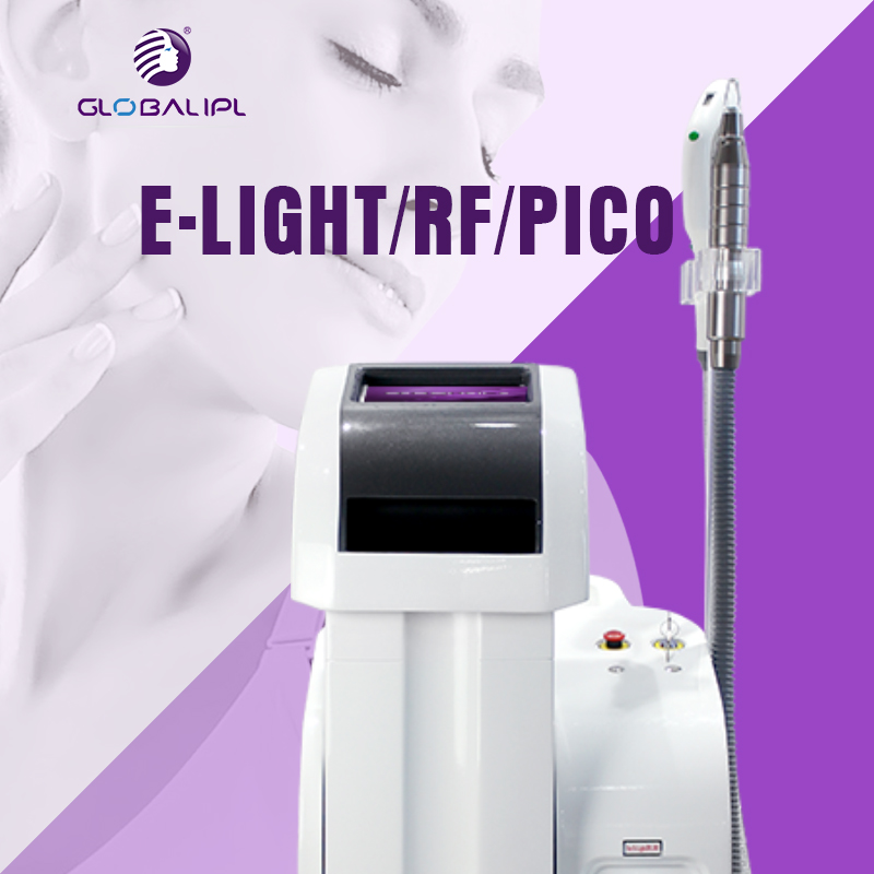 Stationary Multi Functional Professional 2500W Painless Ipl Facial Women Ice Hair Removal Beauty Salon Device