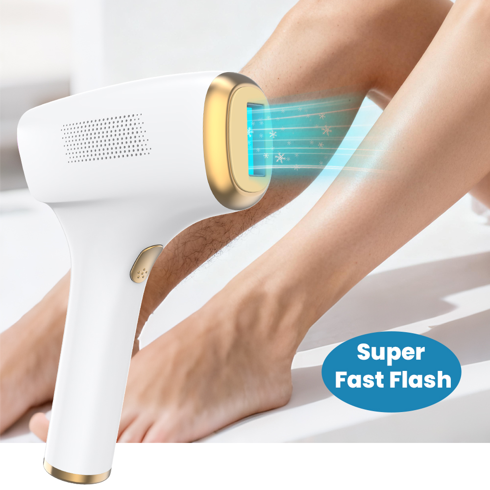 Fast Flash Permanent Hair Removal Device 9 Levels Energy Painless Hair Removal Women Epilator for Face Body OEM ODM Manufacturer