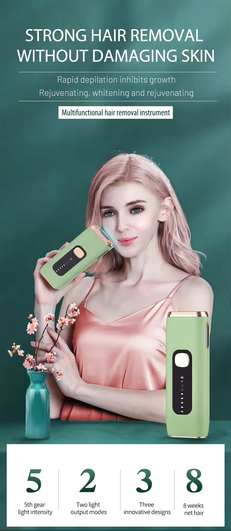 Home beauty tool features