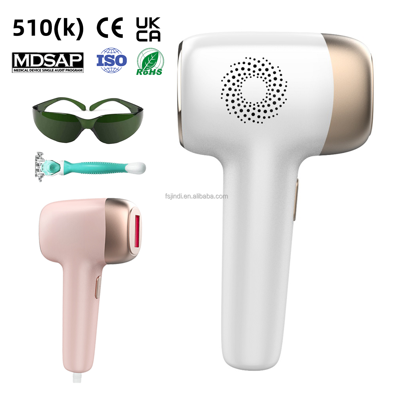 Best Selling Ipl Hair Removal With IGBT Technology Cooling Touchable Screen Laser Hair Removal Device For Body Face Bikini Back