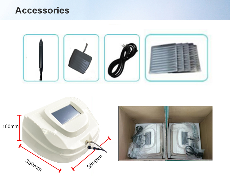 Best Price Electrolysis White Hair Removal with 0.01mm Electrolyse Needles Beauty Machine