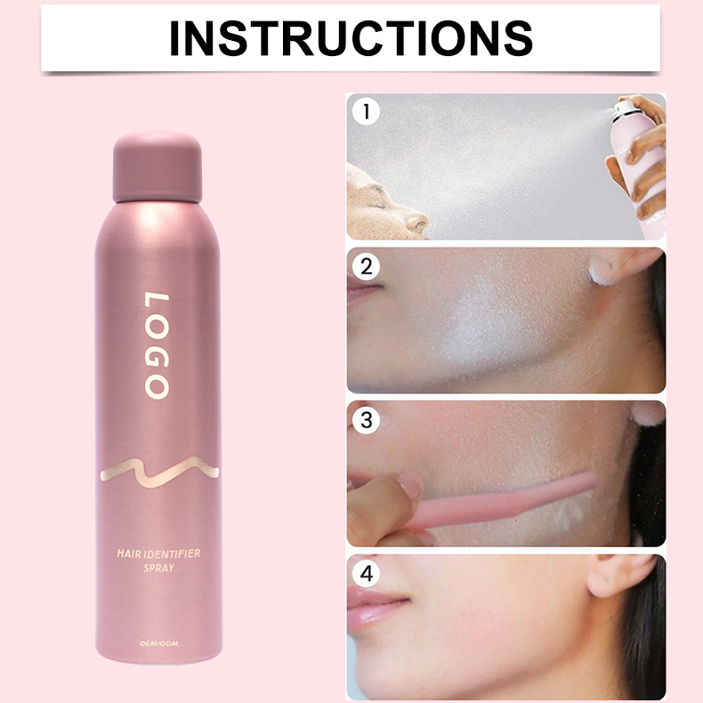 OEM ODM Manufacturer Private Label OEM Custom Herbal Hair Identifier Cream For Women Face Hair Removal