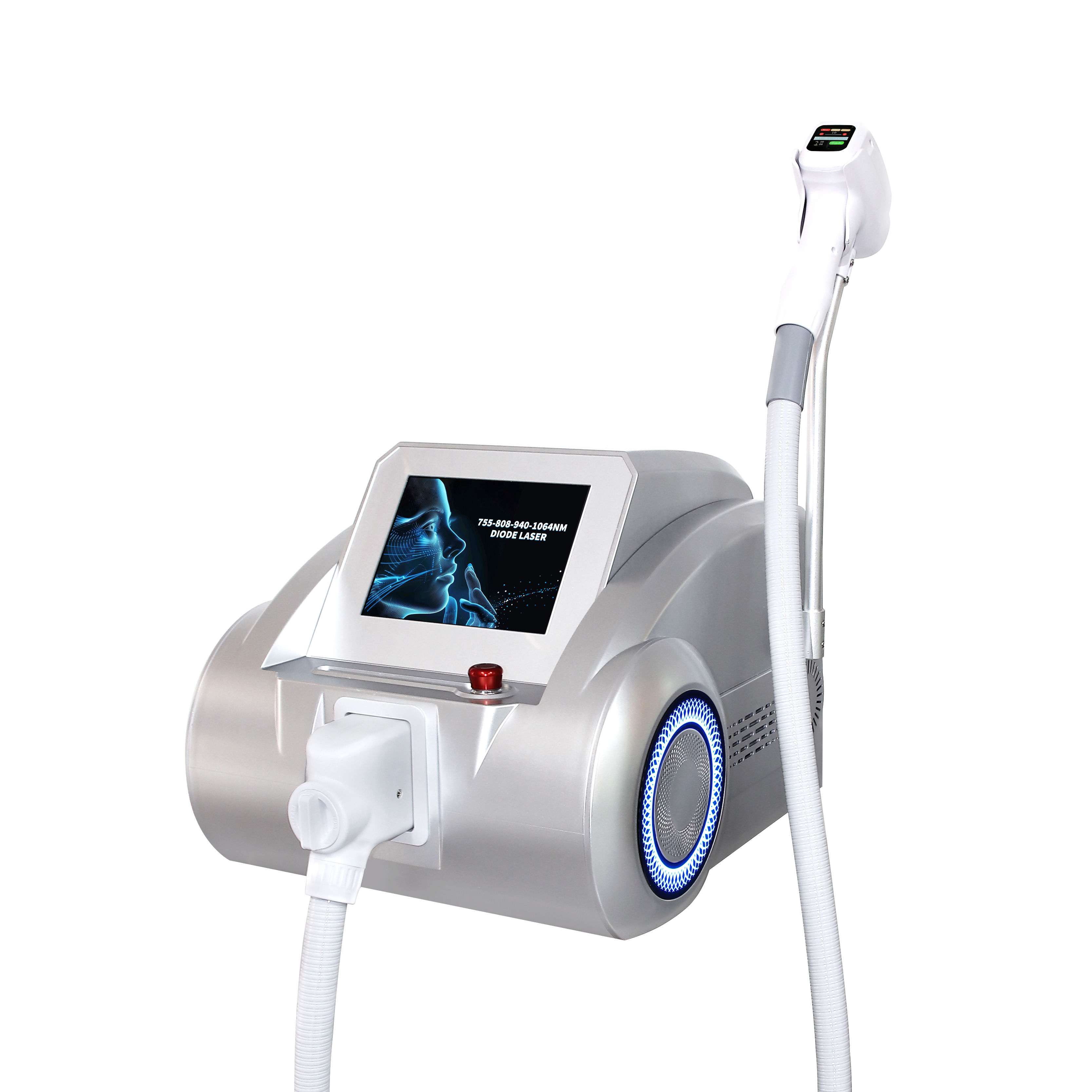 Professional Diode Laser Hair Removal Machine 4 Waves 755 808 940nm 1064nm Permanent Painless Skin Rejuvenation Beauty Device