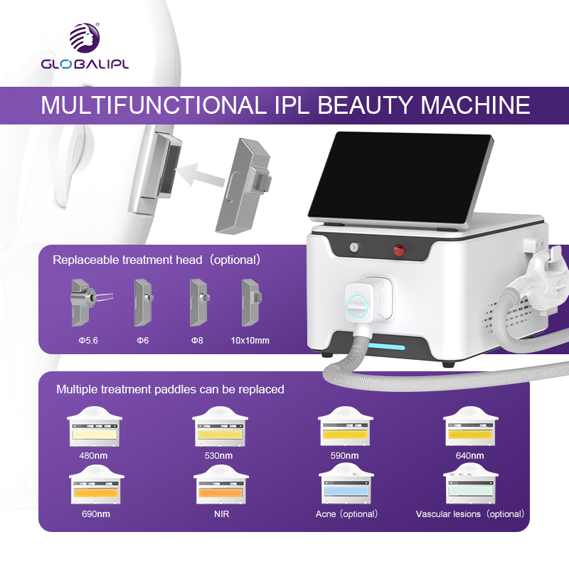Portable IPL / Dpl Laser Hair Removal Device