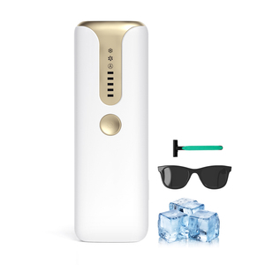 At-Home Permanent Hand-held Laser Hair Removal Device Ice Cooling IPL Hair Removal Device for Facial Legs Arms Bikini Line
