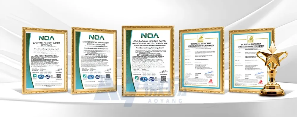 Machinery Certificates