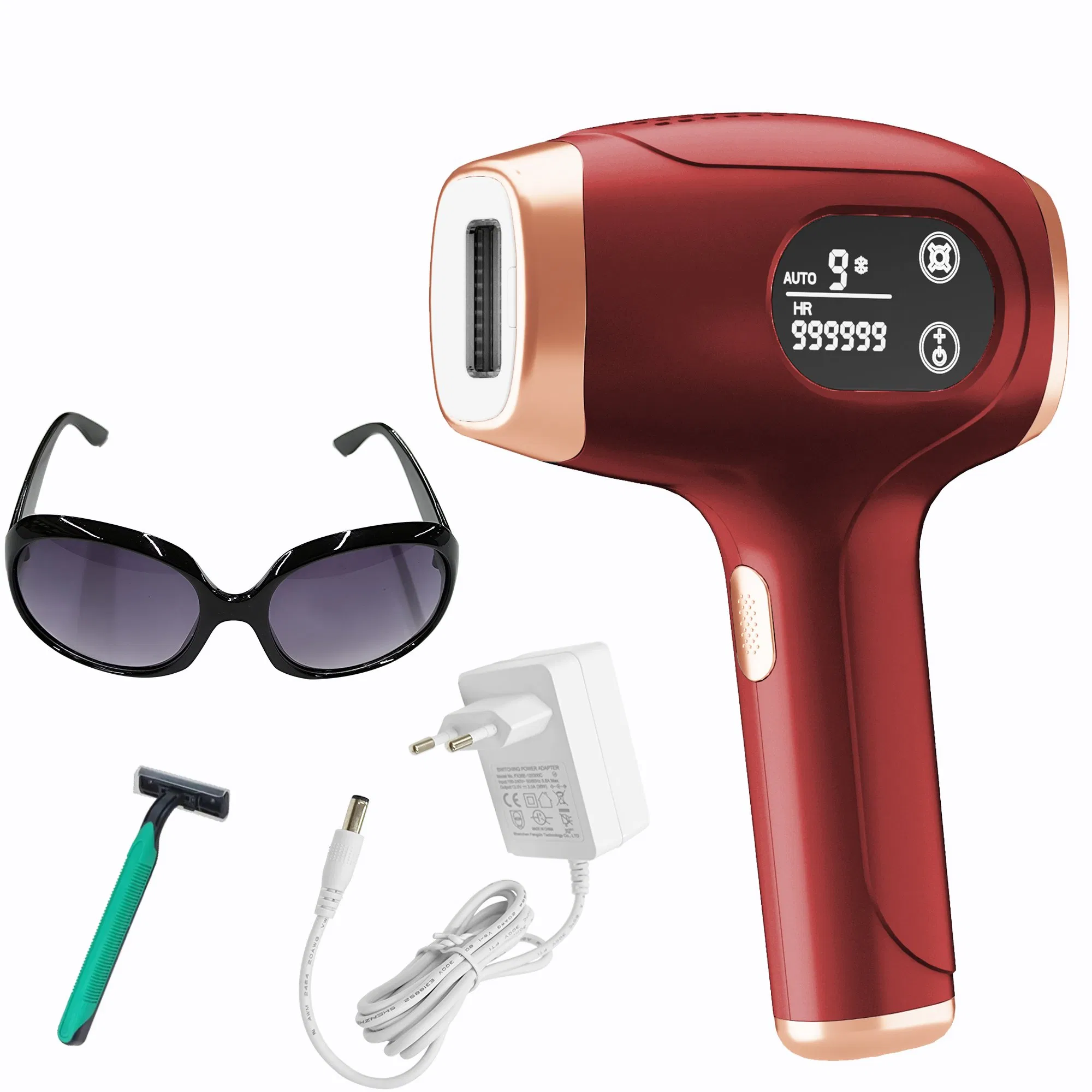 Best Price 9 Energy Adjustable Gear Epilator Powerful Laser Rapid Hair Removal