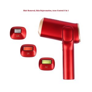 Factory Direct Sale Portable Flash IPL Epilator Handset For Household &amp; Outdoor Use Metal 1-Year Warranty English 9-Level Energy