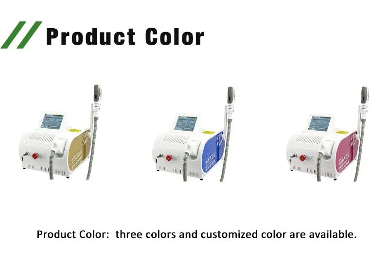 Multifunctional 3 Filters Skin Rejuvenation and Firm Permanent IPL Hair Removal Device Portable