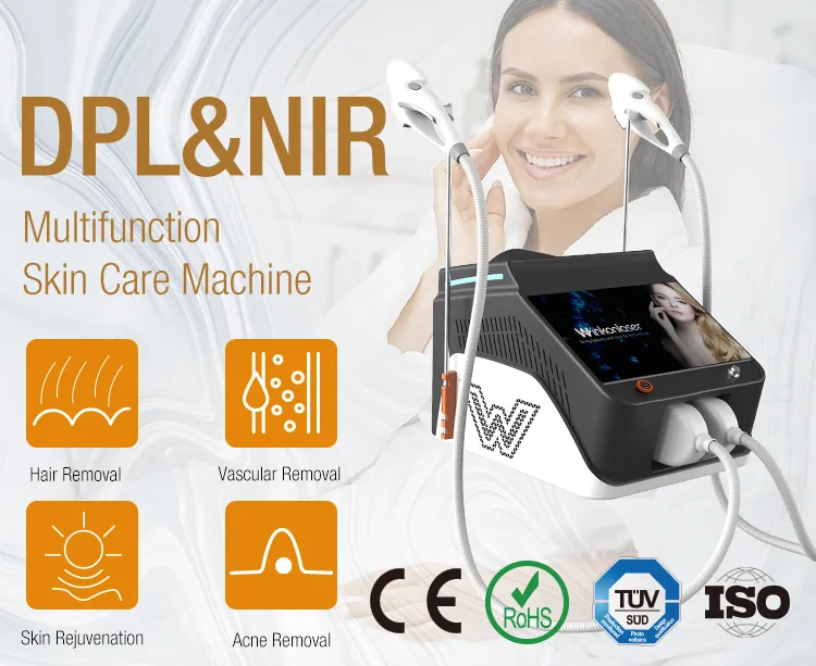 Portable IPL Hair Removal and Skin Rejuvenation Device for Acne Treatment