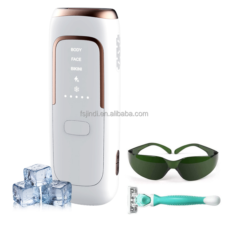 2025 Europe IPL Laser Hair Removal 5 Levels Body Permanent Ice Cooling 3 In 1 Hair Removal Device For Epilator Armpits Legs