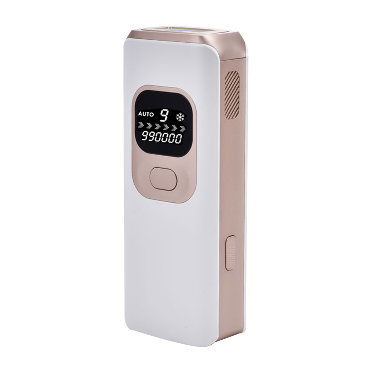 At-home Skin Tone Sensor Ice Cooling Intense Pulsed Light (IPL) Hair Removal System for Visible and Permanent Hair Reduction