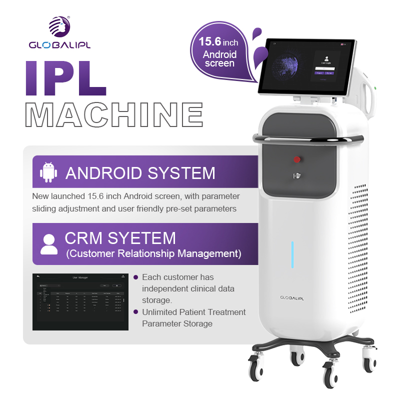 IPL Intense Pulsed Light OPT Vertical Painless Hair Removal Skin Rejuvenation Facial Beauty Salon Cosmetic Device Factory