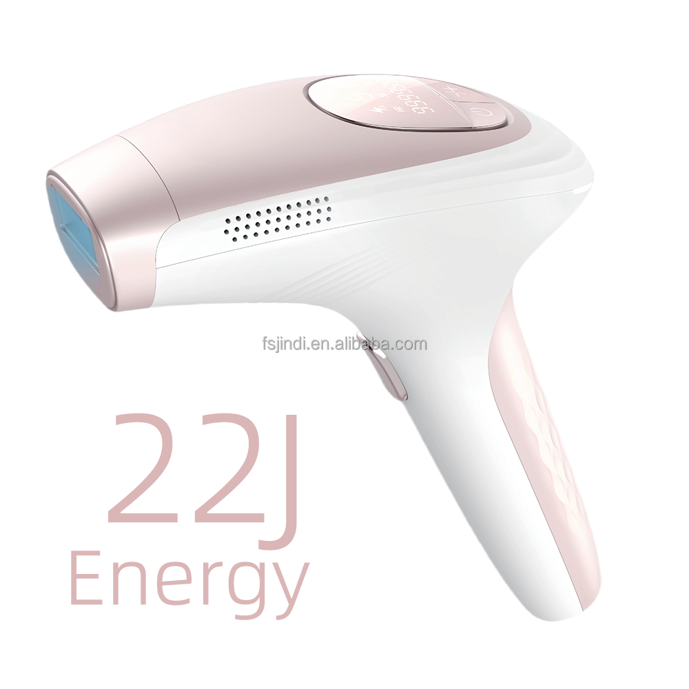 Professional Sapphire IPL Hair Removal Device Ice Cooling Painless Permanent Reduction for Women Home Use Fast Result in 4 Weeks