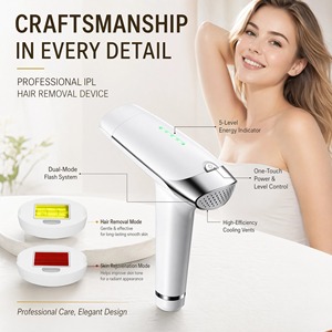 Wholesale Lower Price Certified Fast Dispatch Unlimited Flashes Ice Cooling IPL Laser Hair Removal Device for Home