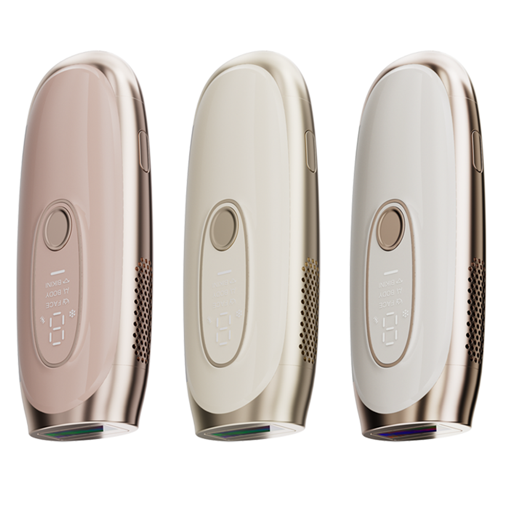 IPL Hair Removal Device with Ice Cooling 13J High Energy, 9 Levels, Smart Skin Sensor Hair Removal for Full Body Home Use